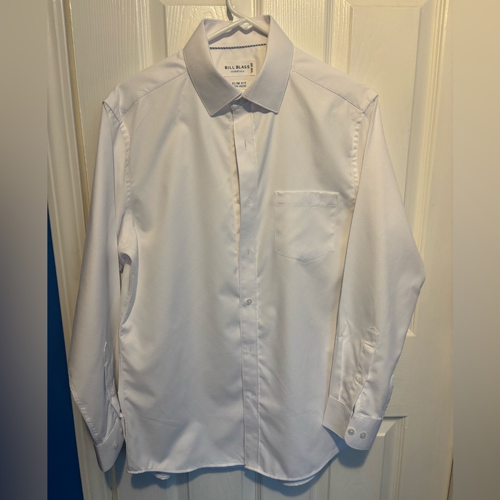 Bill Blass Classic White Dress Shirt